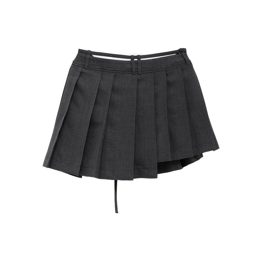 Acne Studios Grey Skirts - Pleated Skirts Women