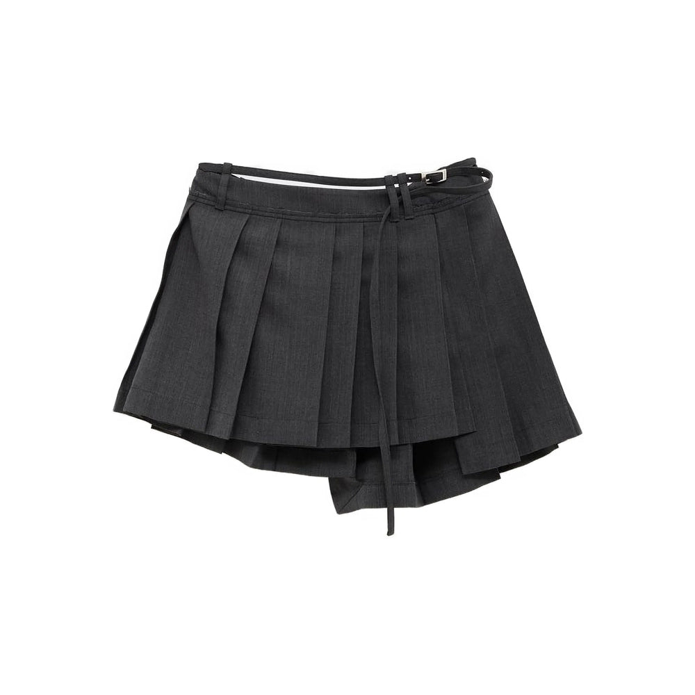 Acne Studios Grey Skirts - Pleated Skirts Women