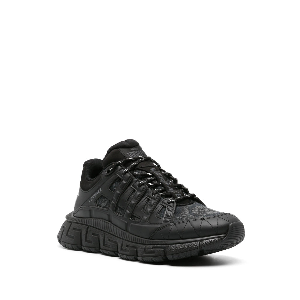 Versace Black Trainers - Low-Tops Men