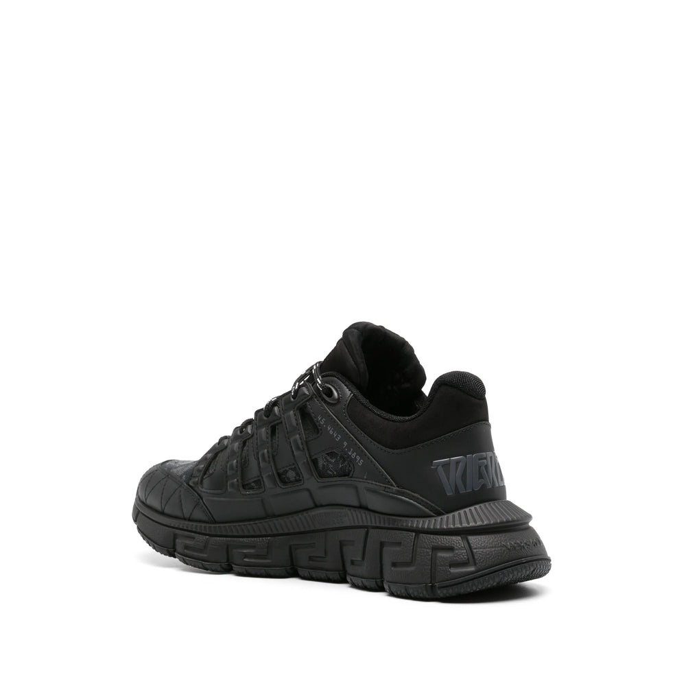 Versace Black Trainers - Low-Tops Men