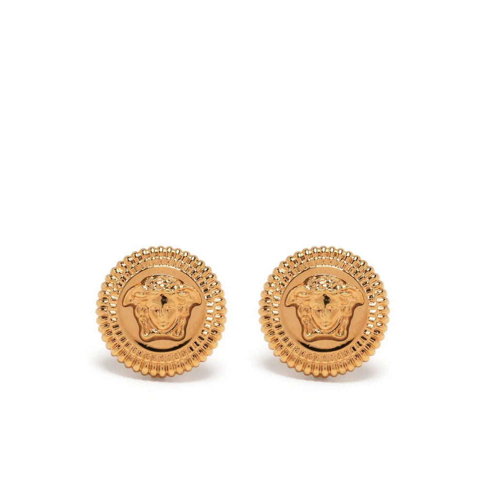 Versace Gold Earrings Men
