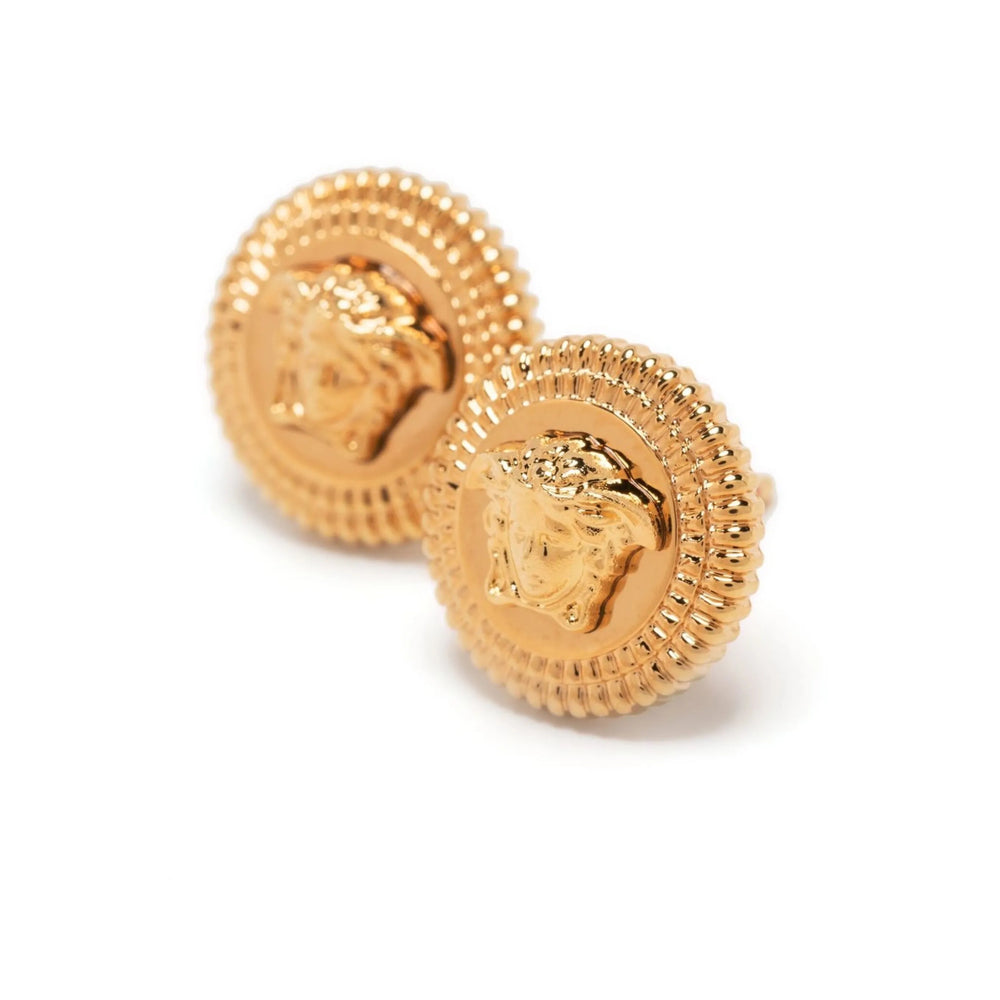 Versace Gold Earrings Men