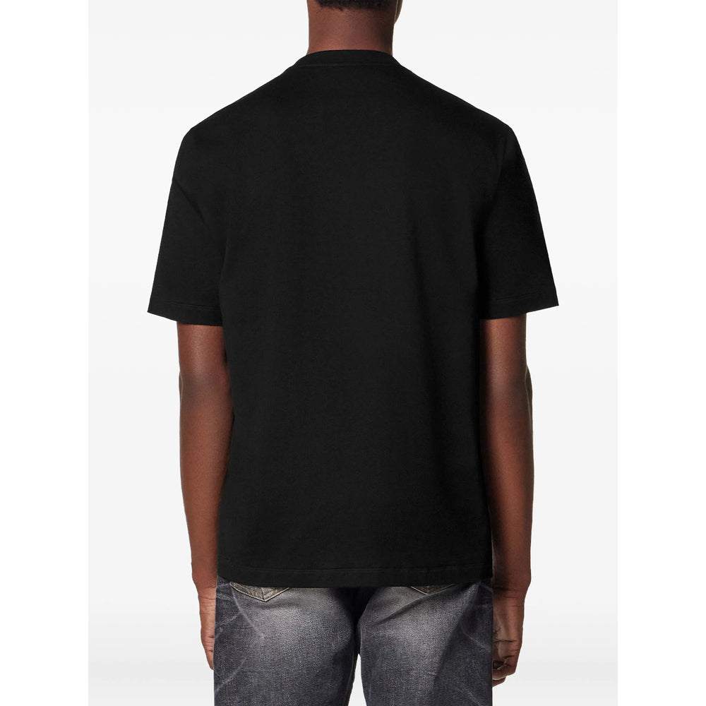 Versace Black T-Shirts & Vests - T-Shirts Men