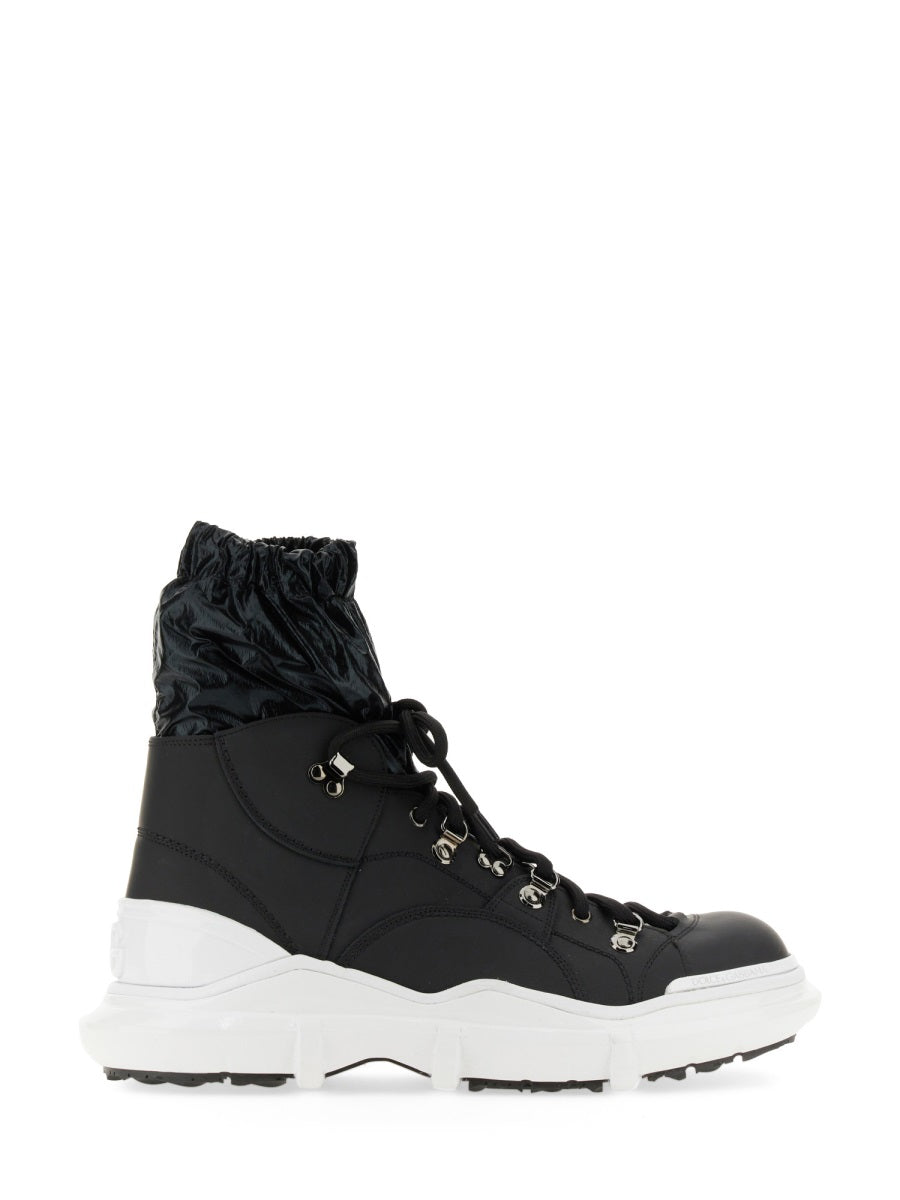 Dolce & Gabbana Men Lace-Up Boot