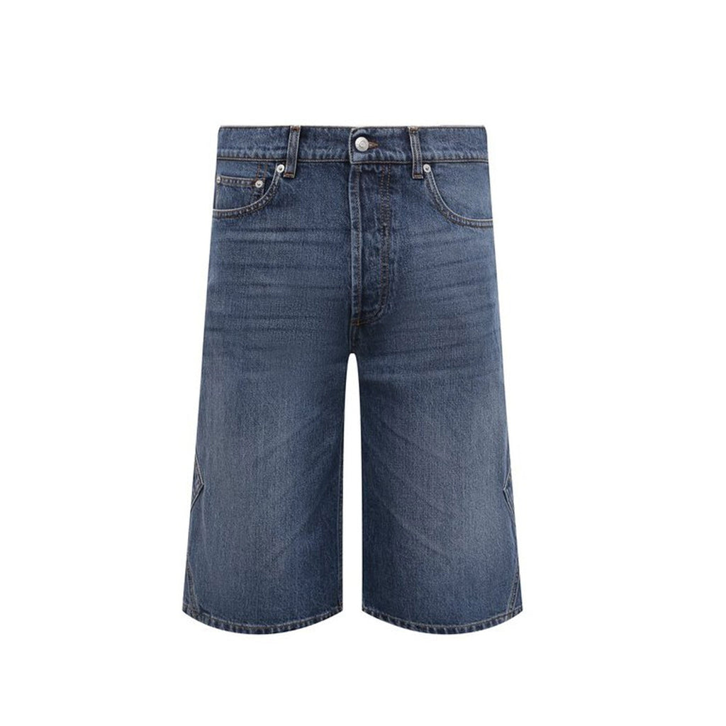Alexander Mcqueen Denim Shorts Men