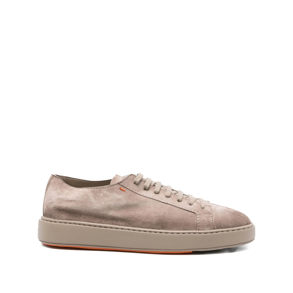 Santoni Grey Trainers - Low-Tops Men