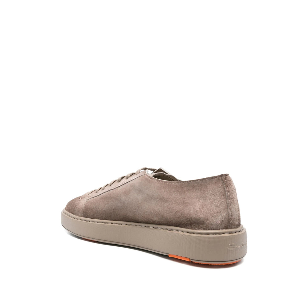 Santoni Grey Trainers - Low-Tops Men