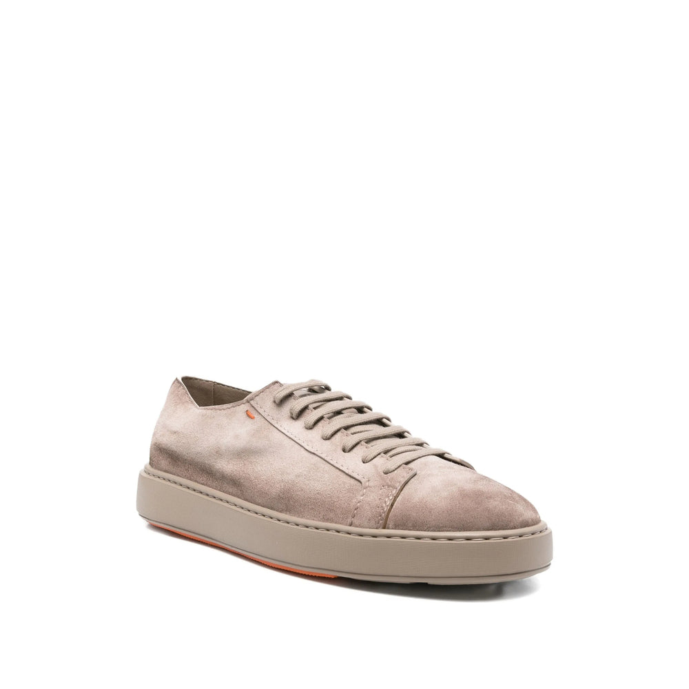Santoni Grey Trainers - Low-Tops Men