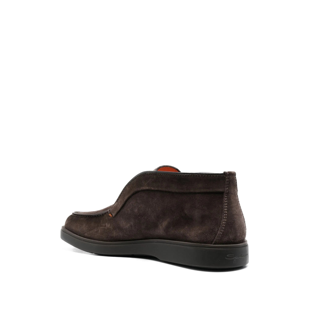 Santoni Brown Boots Men