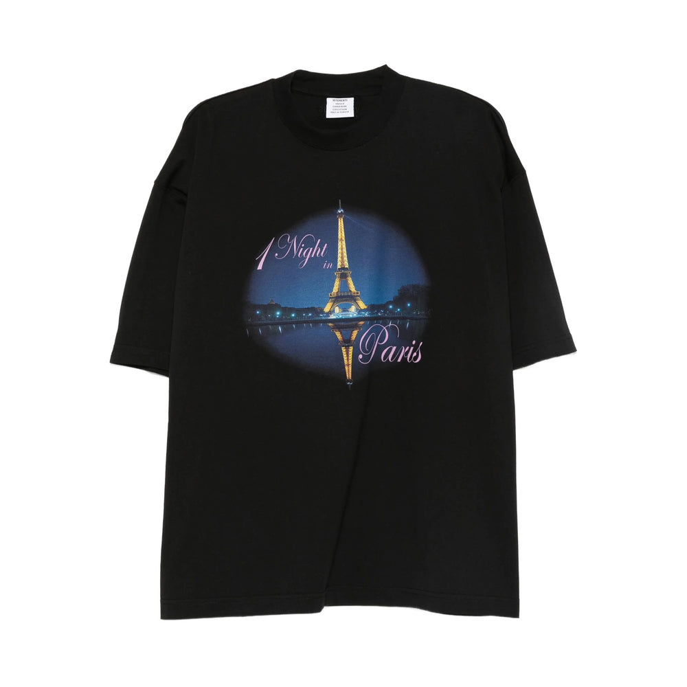 Vetements Black T-Shirts & Vests - T-Shirts Men