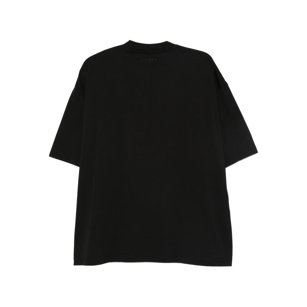 Vetements Black T-Shirts & Vests - T-Shirts Men