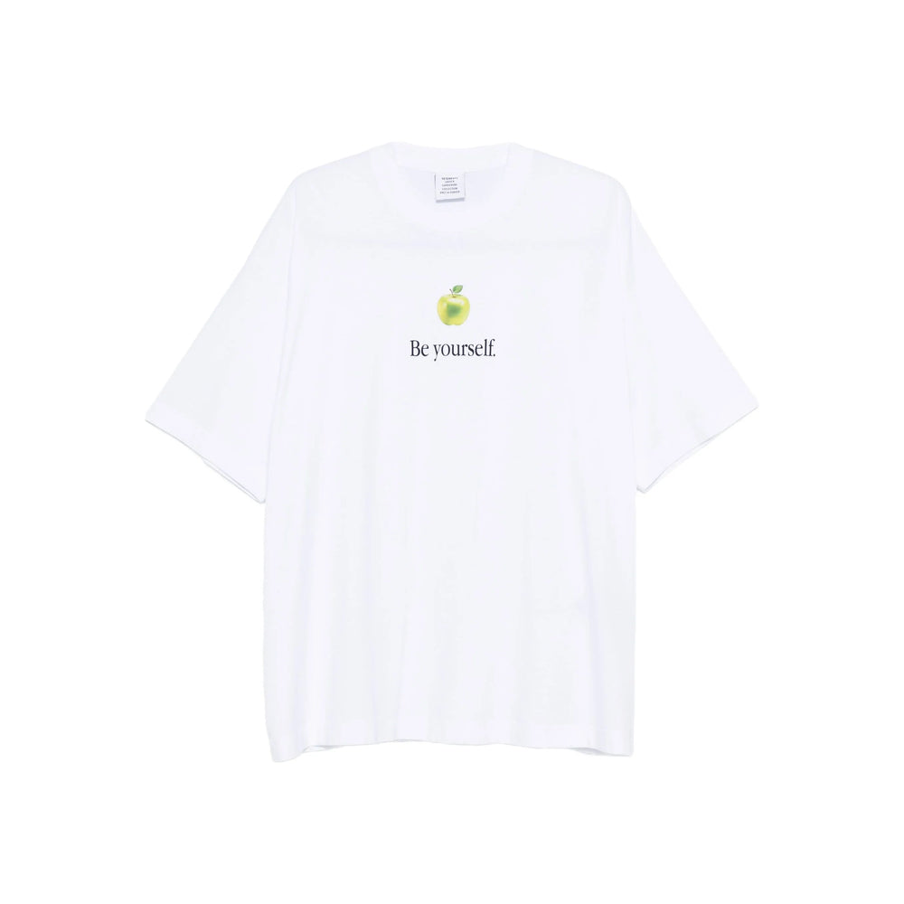 Vetements White T-Shirts & Vests - T-Shirts Men