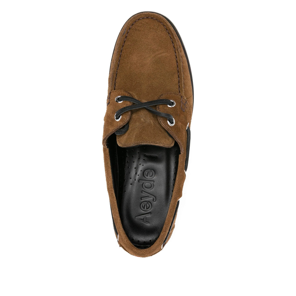 Aeyde Brown Derby & Oxford Shoes Women