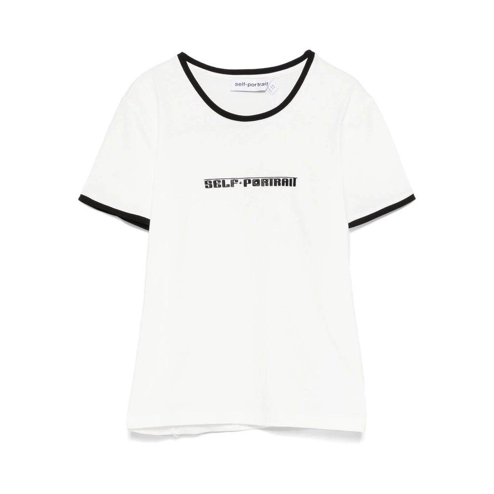 Self-Portrait White Tops - T-Shirts & Jerseys Women