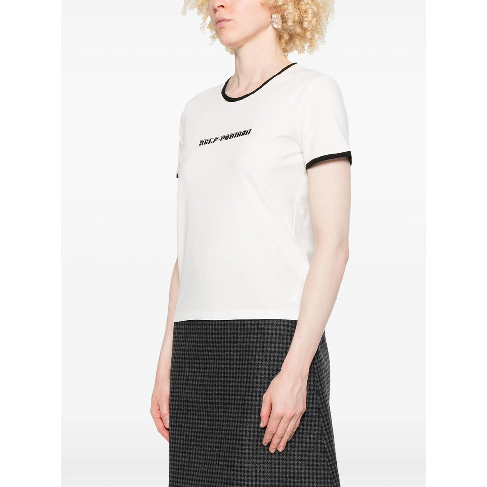 Self-Portrait White Tops - T-Shirts & Jerseys Women
