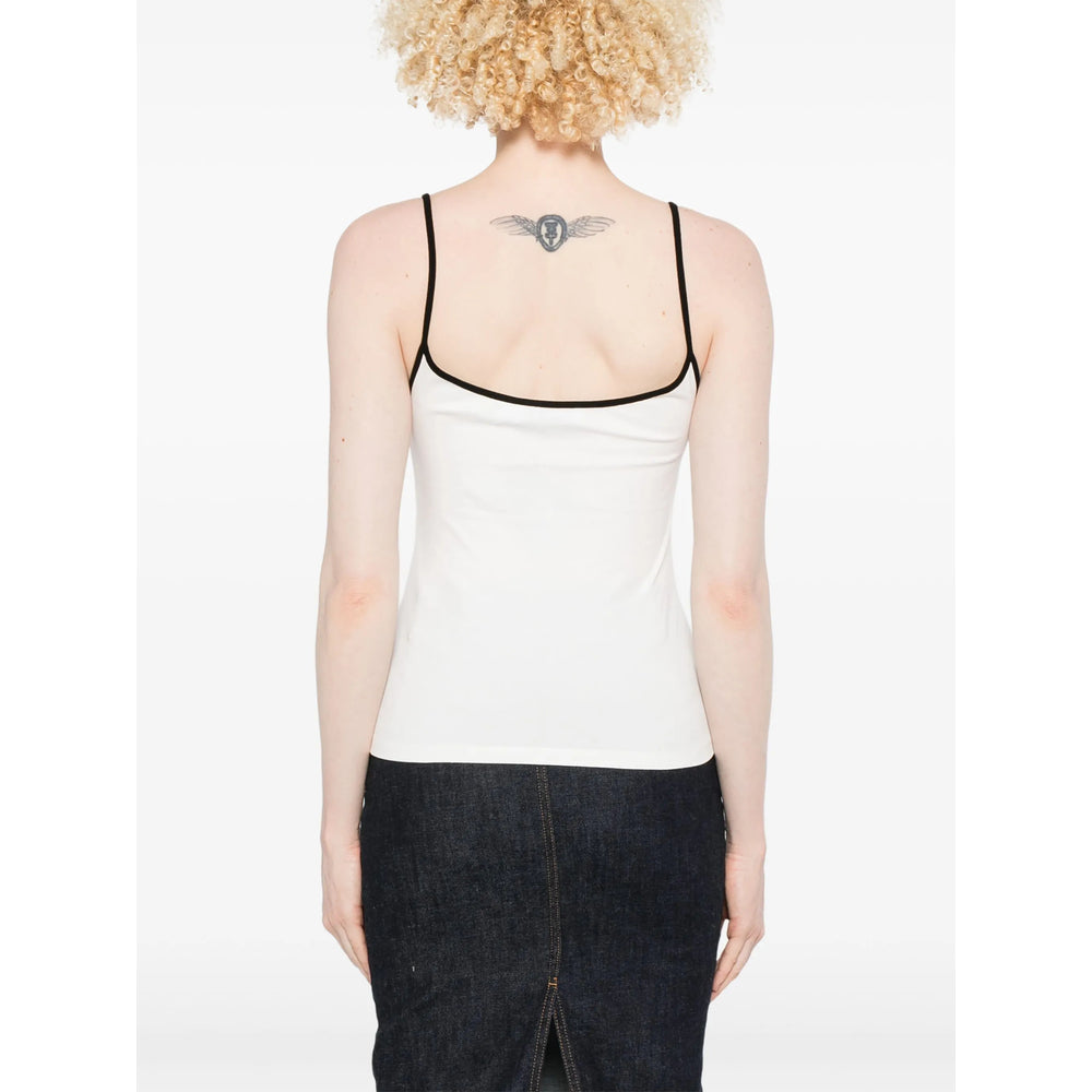 Self-Portrait White Tops - Vests & Tank Tops Women