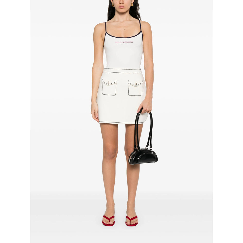 Self-Portrait White Tops - Vests & Tank Tops Women