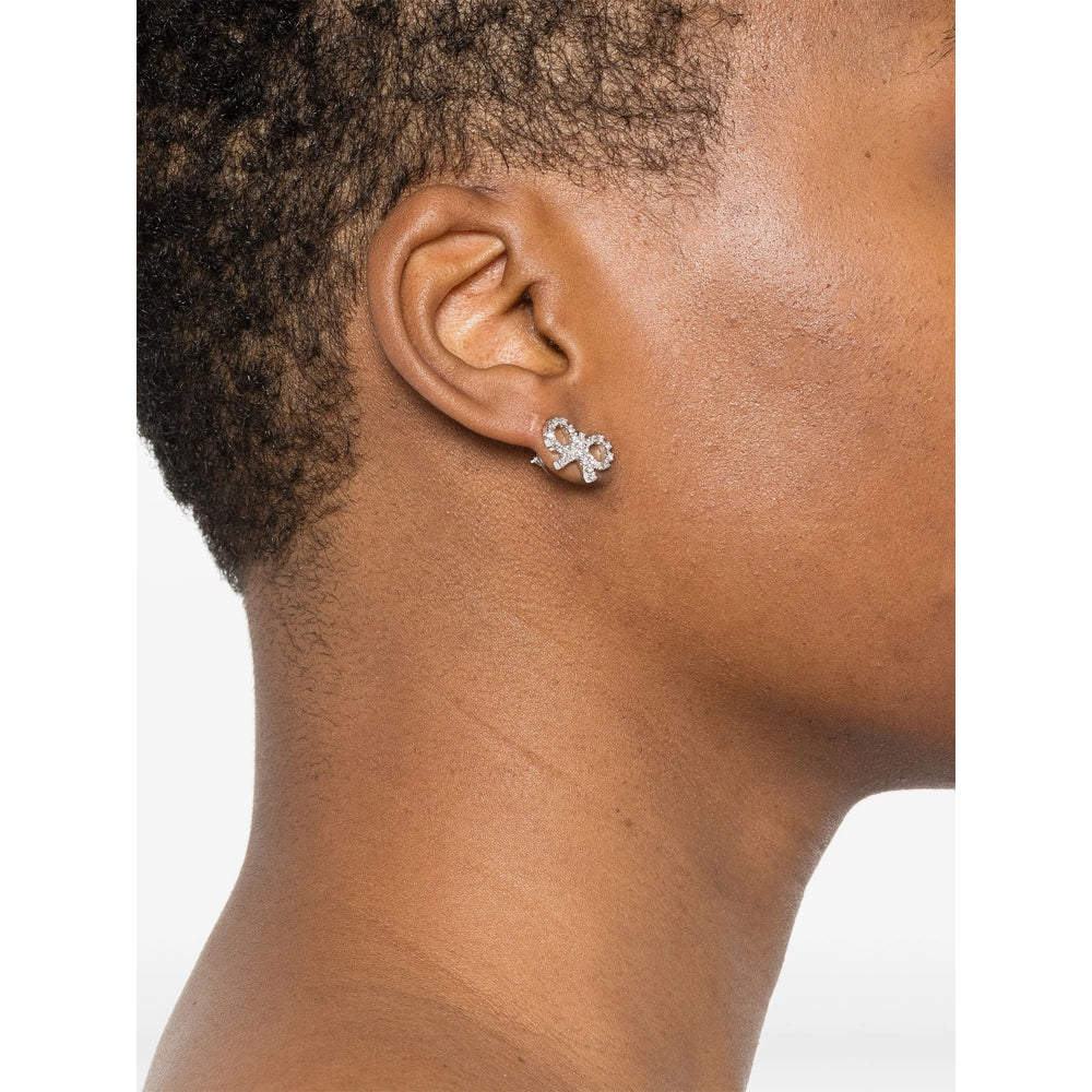 Self-Portrait Silver Earrings Women