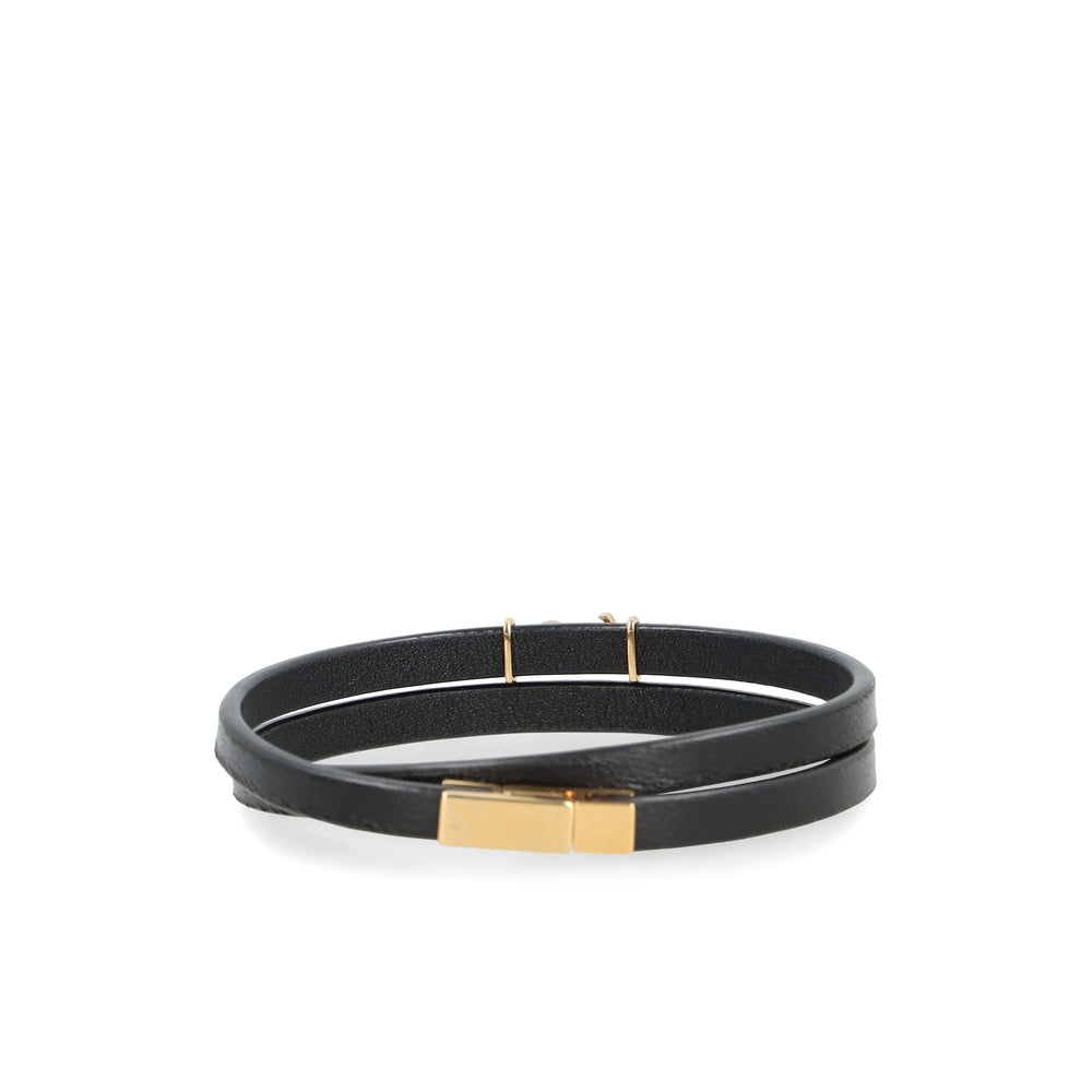 Saint Laurent Black Bracelets Men
