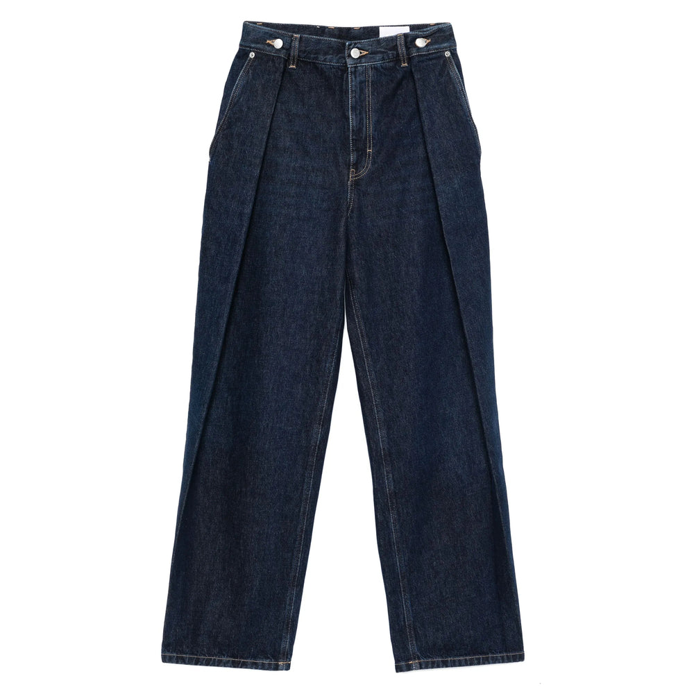 Axel Arigato Blue Denim - Wide-Leg Jeans Women