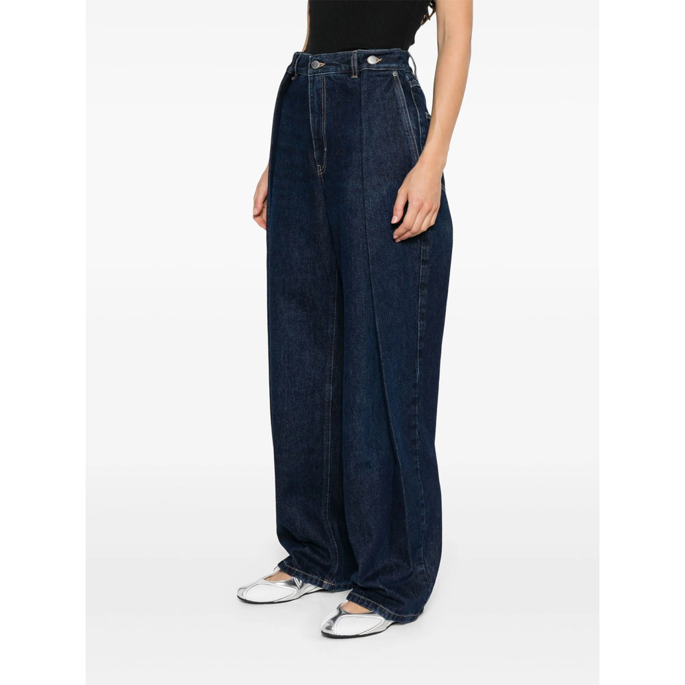 Axel Arigato Blue Denim - Wide-Leg Jeans Women