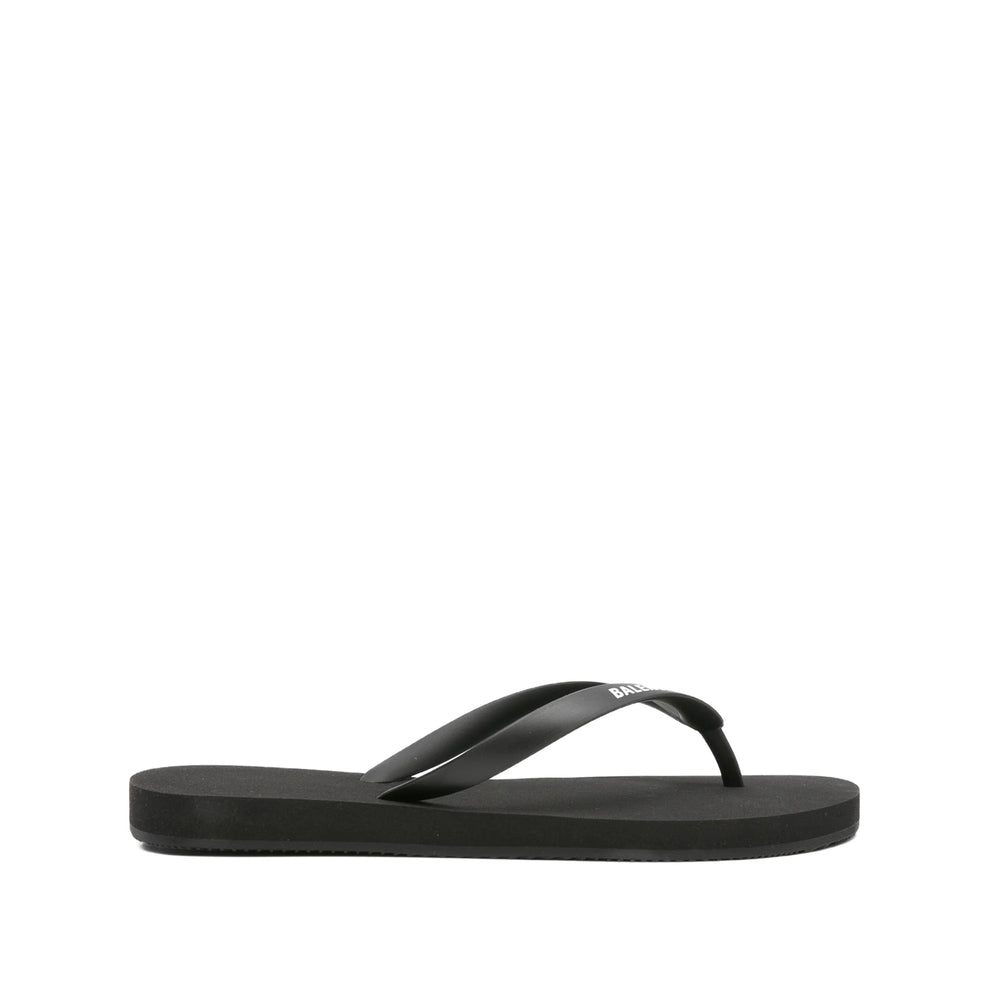 Balenciaga Black Flip-Flops & Slides Women