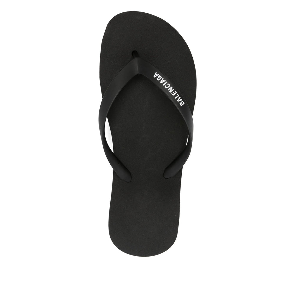 Balenciaga Black Flip-Flops & Slides Women