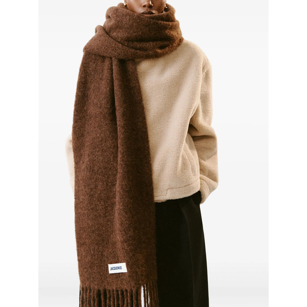 Jacquemus Brown Scarves Men