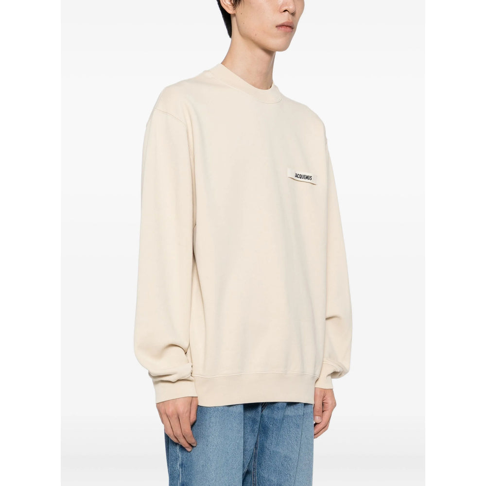 Jacquemus Neutrals Sweaters & Knitwear - Sweatshirts Men