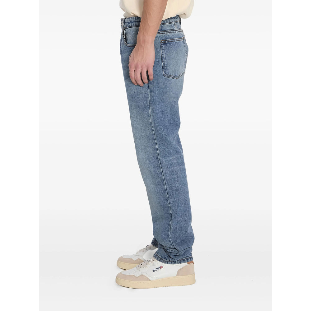 Ami Paris Blue Denim - Regular & Straight-Leg Jeans Men