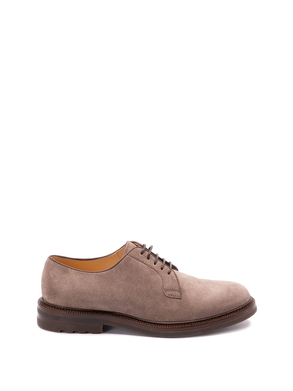 Brunello Cucinelli Men Suede Derbys