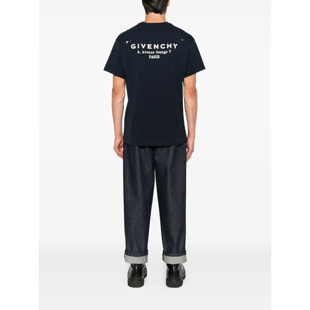 Givenchy Blue T-Shirts & Vests - T-Shirts Men