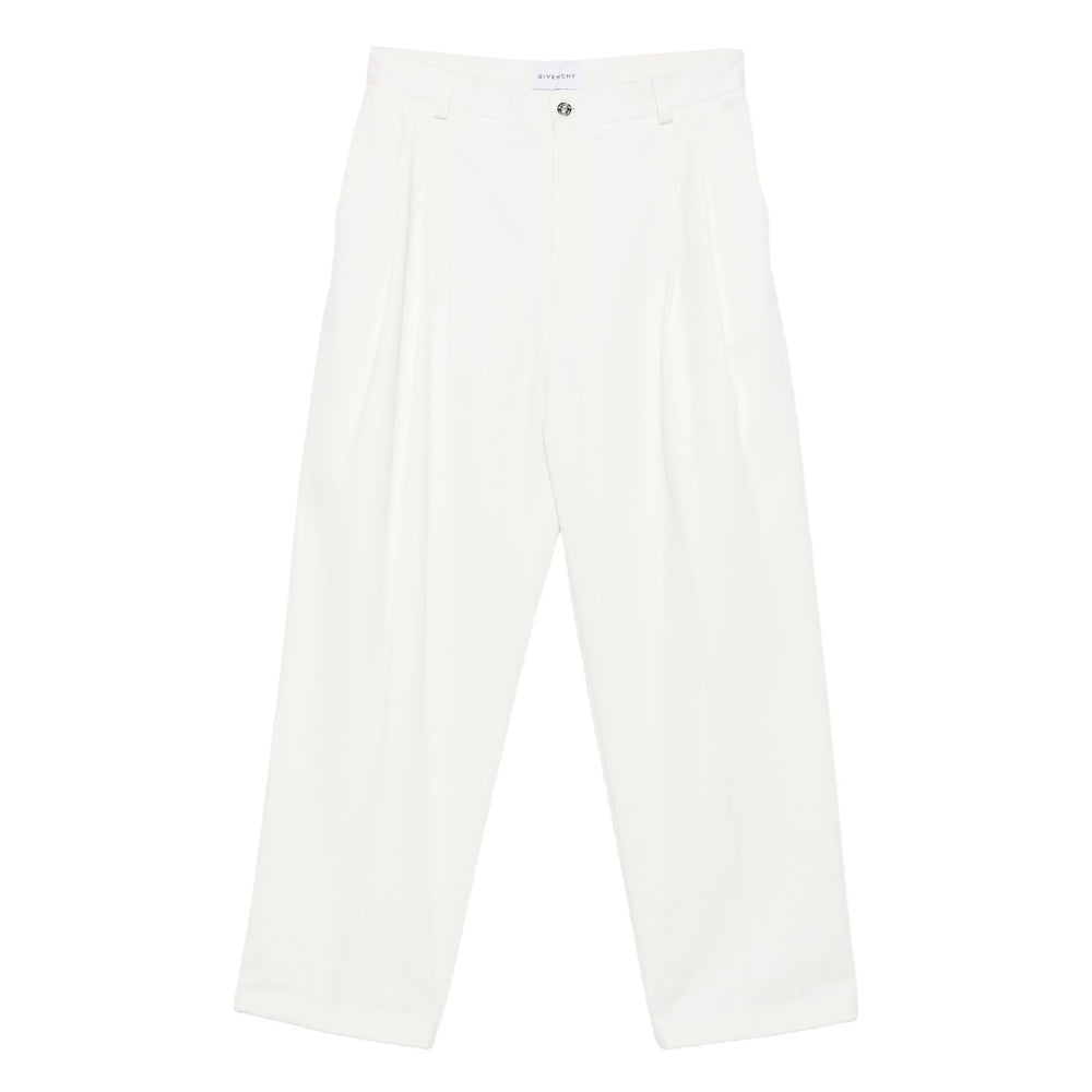 Givenchy White Trousers - Wide-Leg Trousers Men
