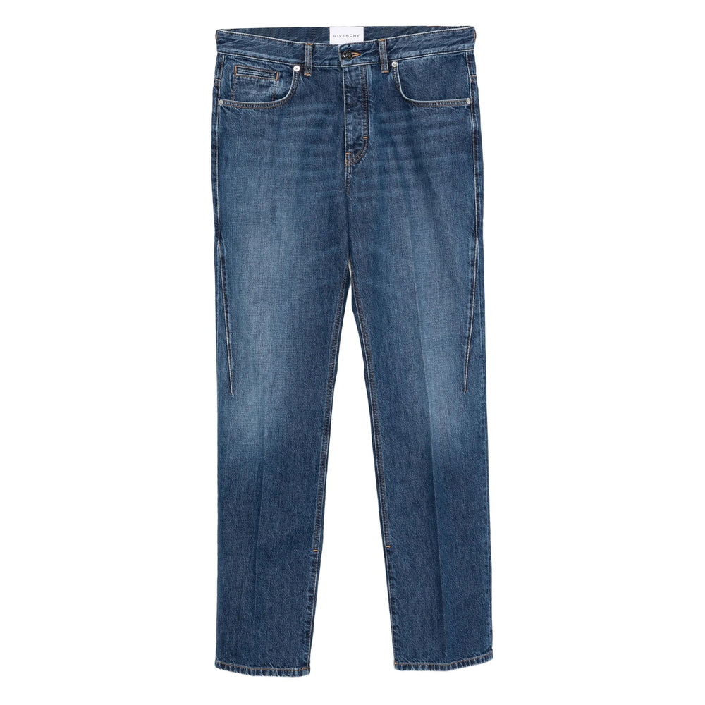 Givenchy Blue Denim - Regular & Straight-Leg Jeans Men