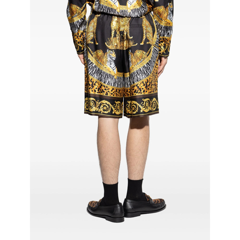 Versace Black Shorts - Bermuda Shorts Men