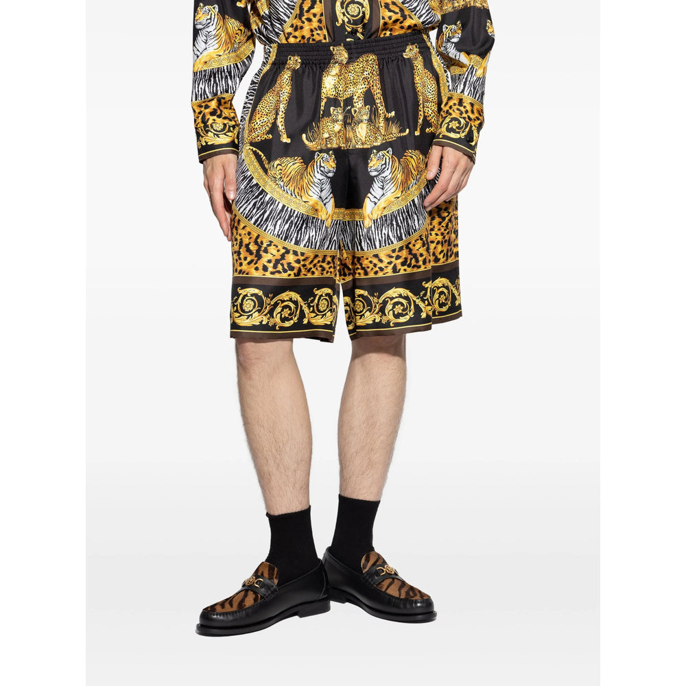Versace Black Shorts - Bermuda Shorts Men