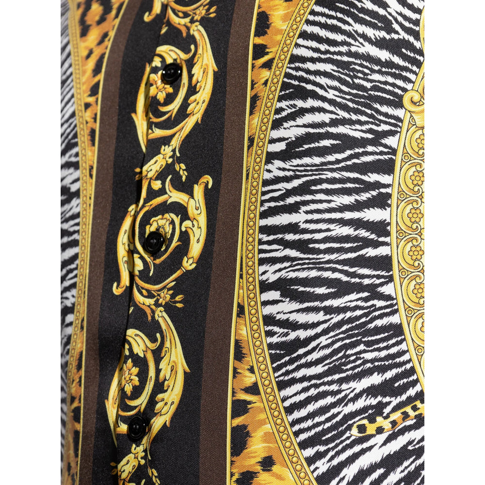 Versace Yellow Shirts Men