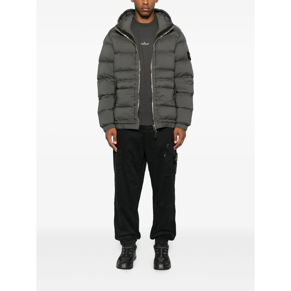 Stone Island Grey Jackets - Padded & Down Jackets Men