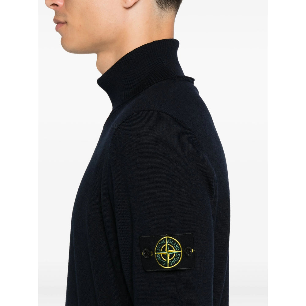 Stone Island Blue Sweaters & Knitwear - Jumpers Men