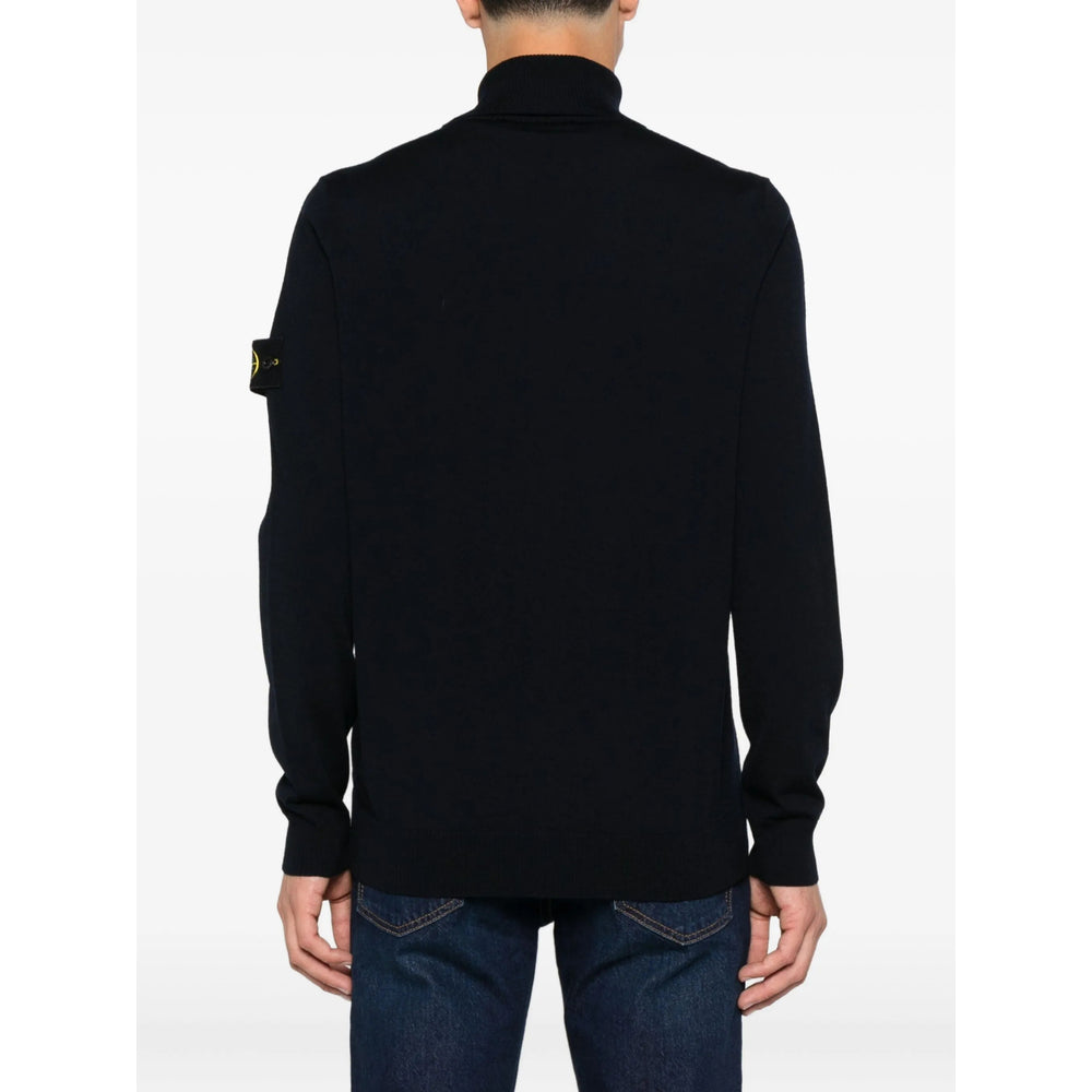 Stone Island Blue Sweaters & Knitwear - Jumpers Men