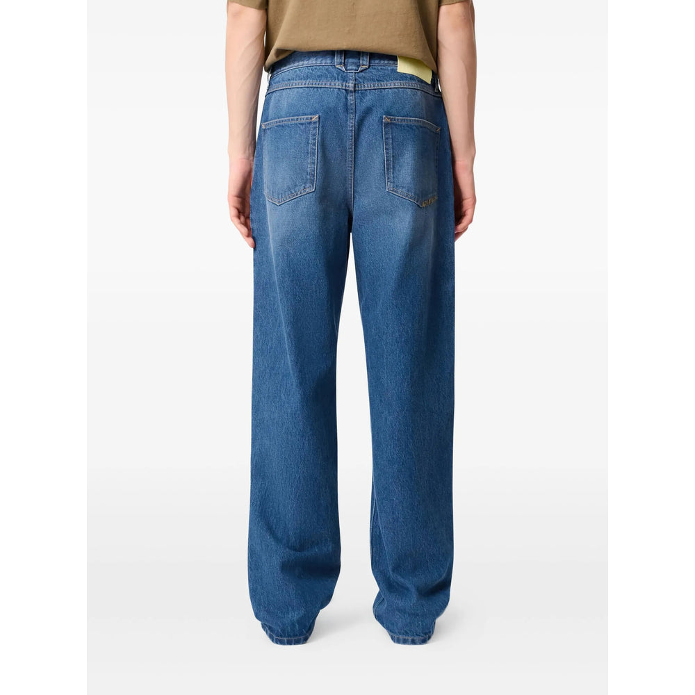 Axel Arigato Blue Denim - Loose-Fit Jeans Men
