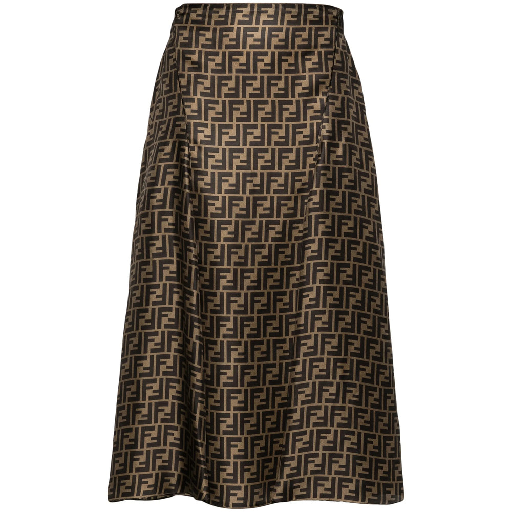 Fendi Brown Skirts - A-Line Skirts Women