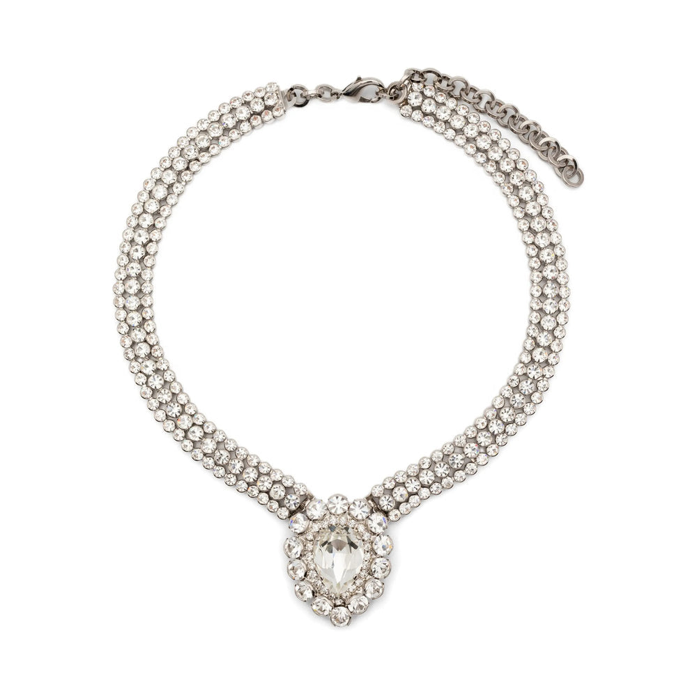 Alessandra Rich Silver Necklaces Women