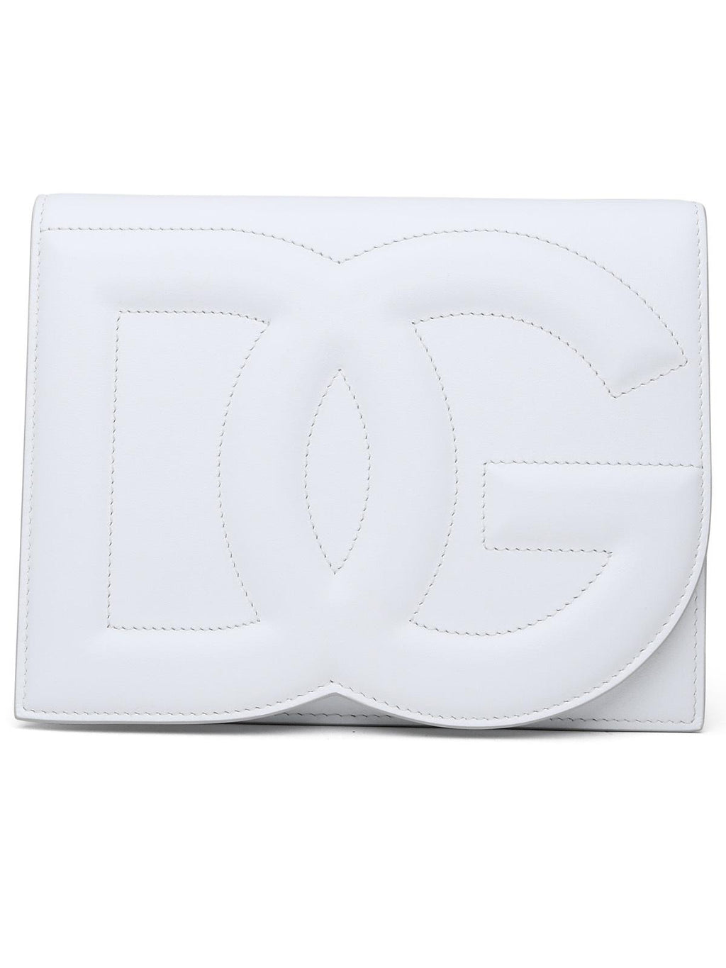 Dolce & Gabbana White Leather Bag Women