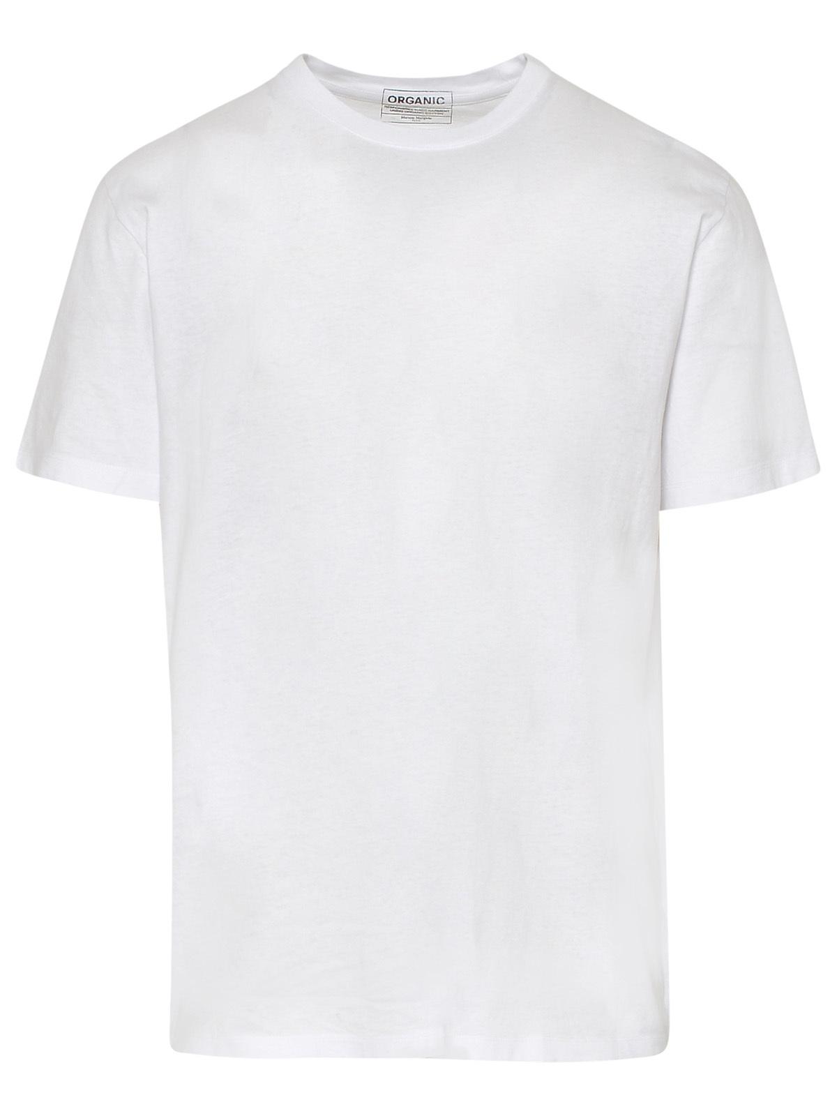 Maison Margiela Set Of 3 White Cotton T-Shirts Men