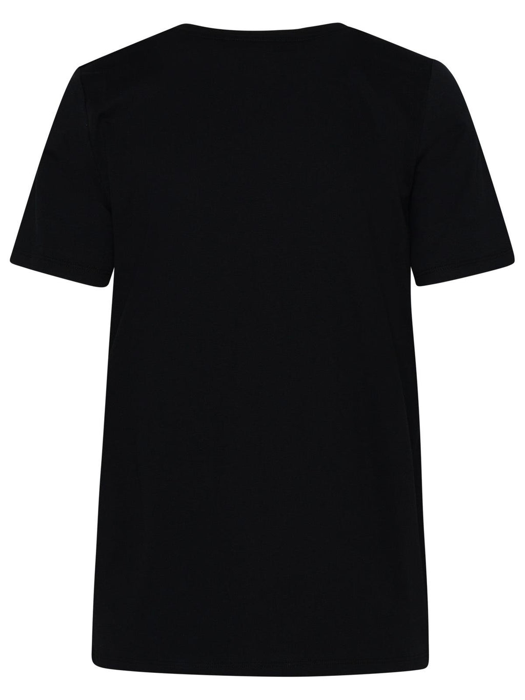 Balmain Black Cotton T-Shirt Women