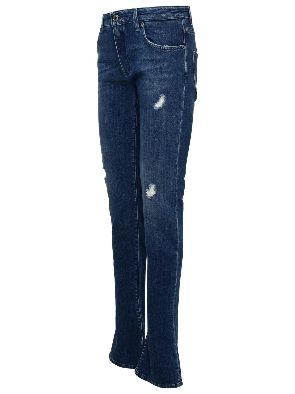 Dolce & Gabbana Blue Cotton Jeans Women