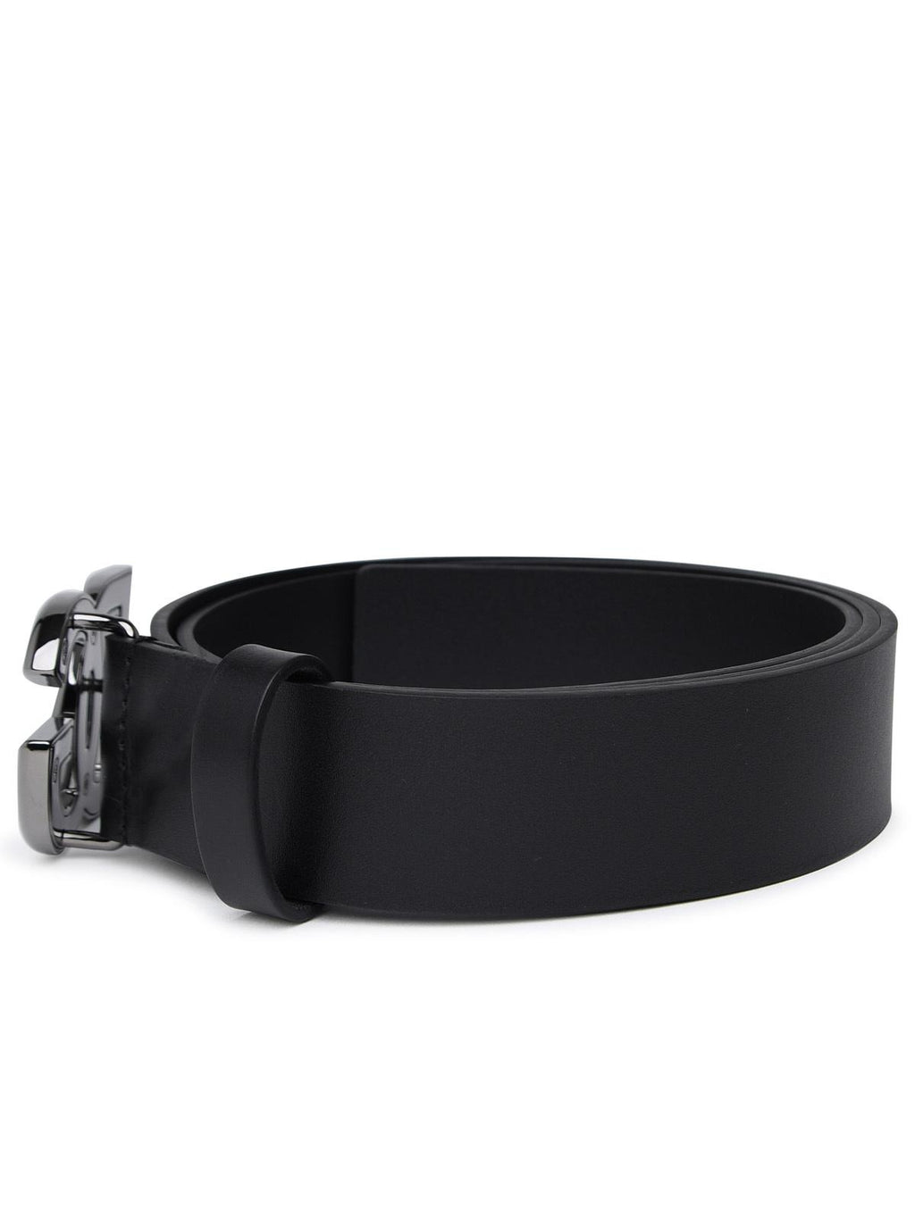 Dolce & Gabbana Black Leather Belt Men
