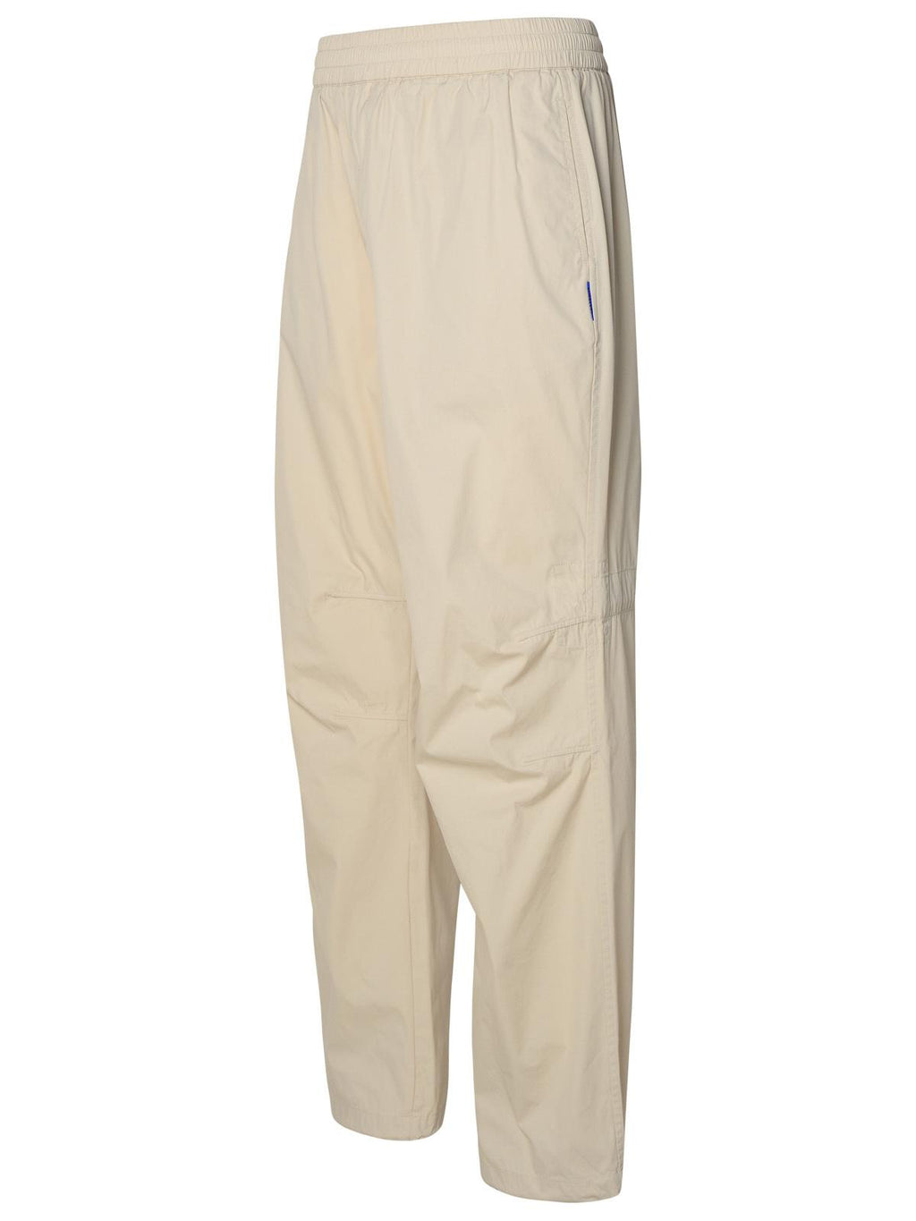 Burberry Beige Cotton Blend Trousers Men