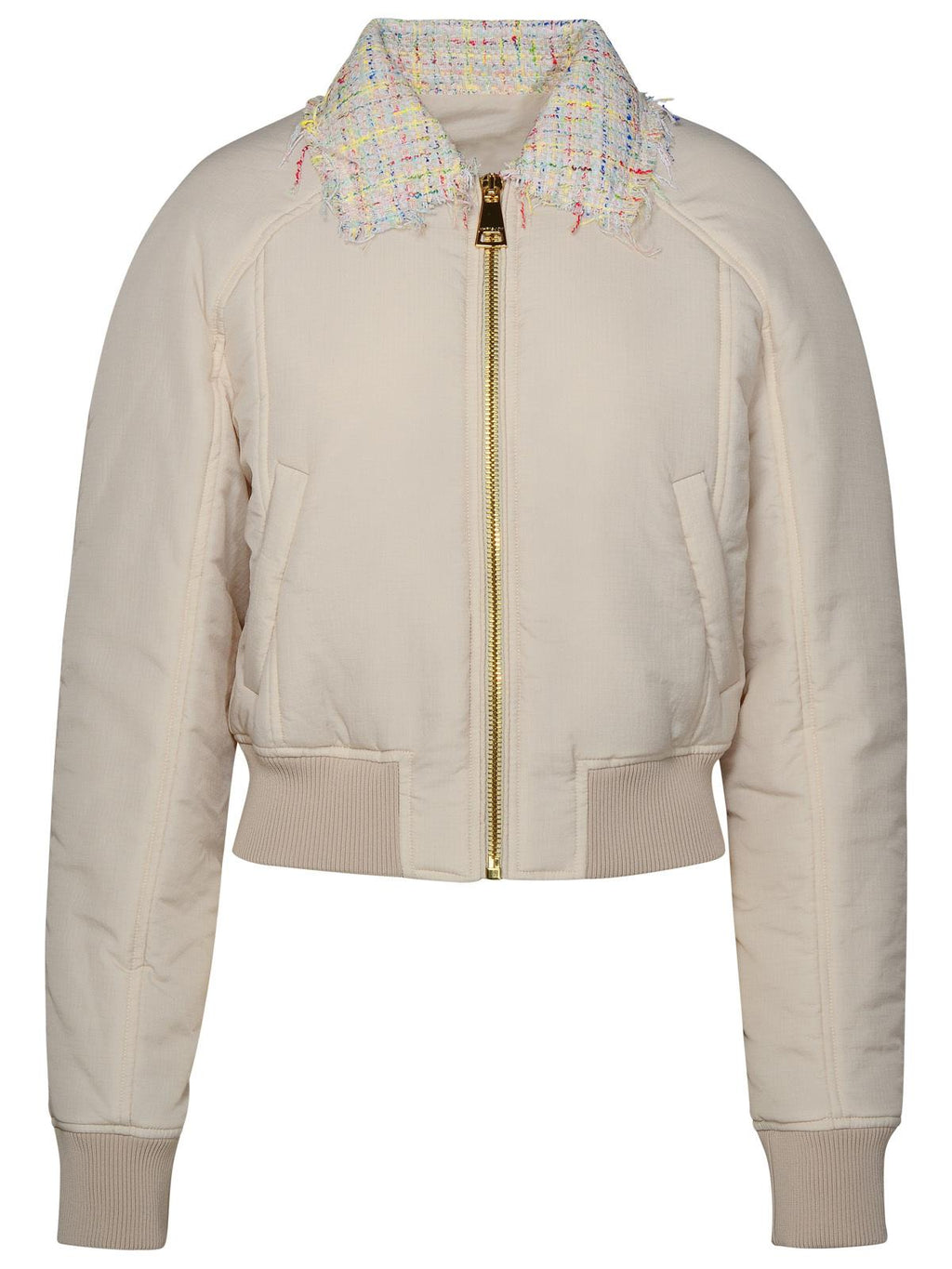 Khrisjoy Beige Polyamide Jacket Women